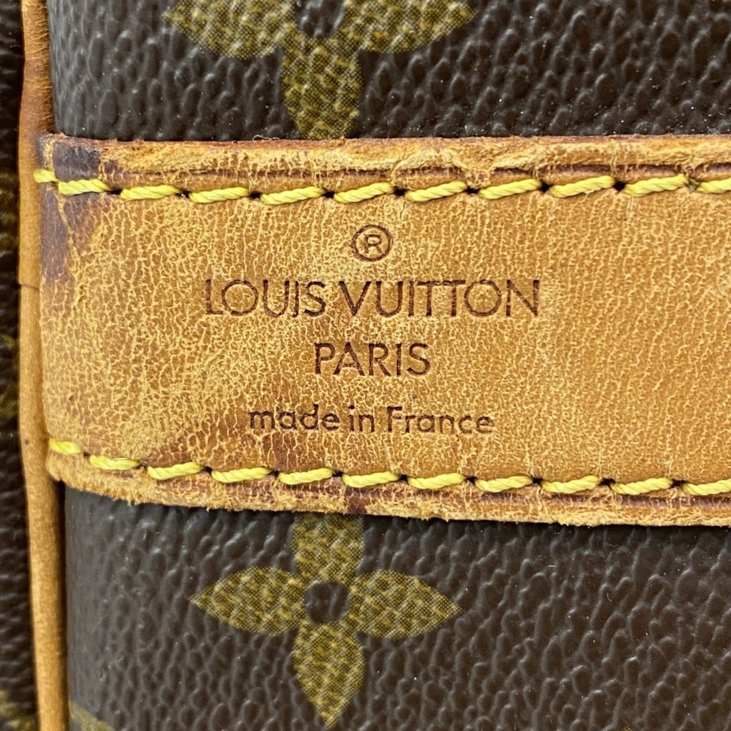 Louis Vuitton Monogram Keepall Bandouliere 55 Boston Bag M41414 Brown
