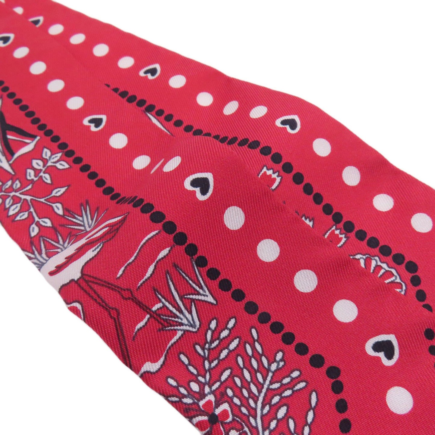 Hermes Twilly Scarf/Muffler Silk