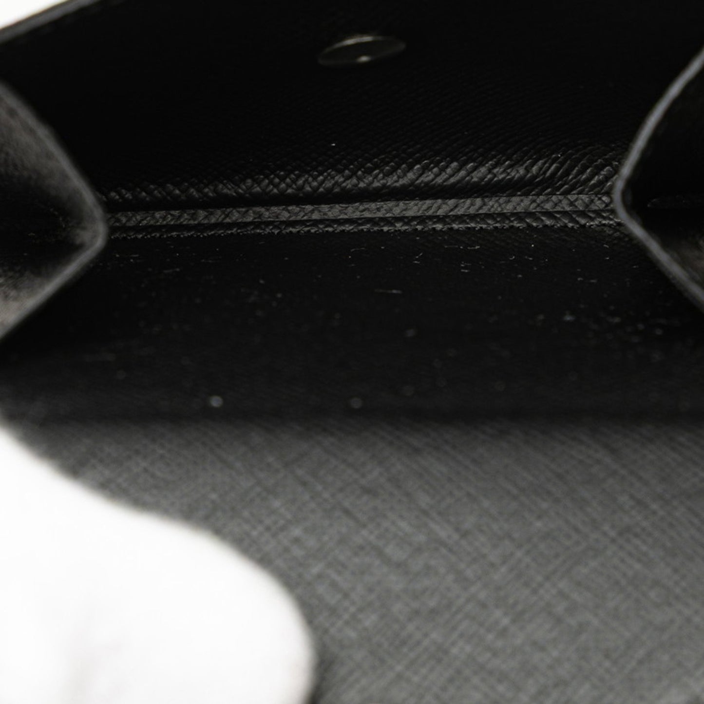 Louis Vuitton Damier Graphite Portefeuille Marco Nm Bi-Fold Wallet N63336 Black Pvc