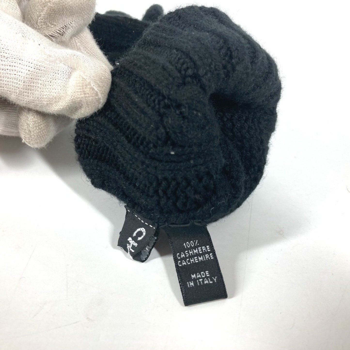 Chanel No5 Logo Gloves Accessories Cashmere
