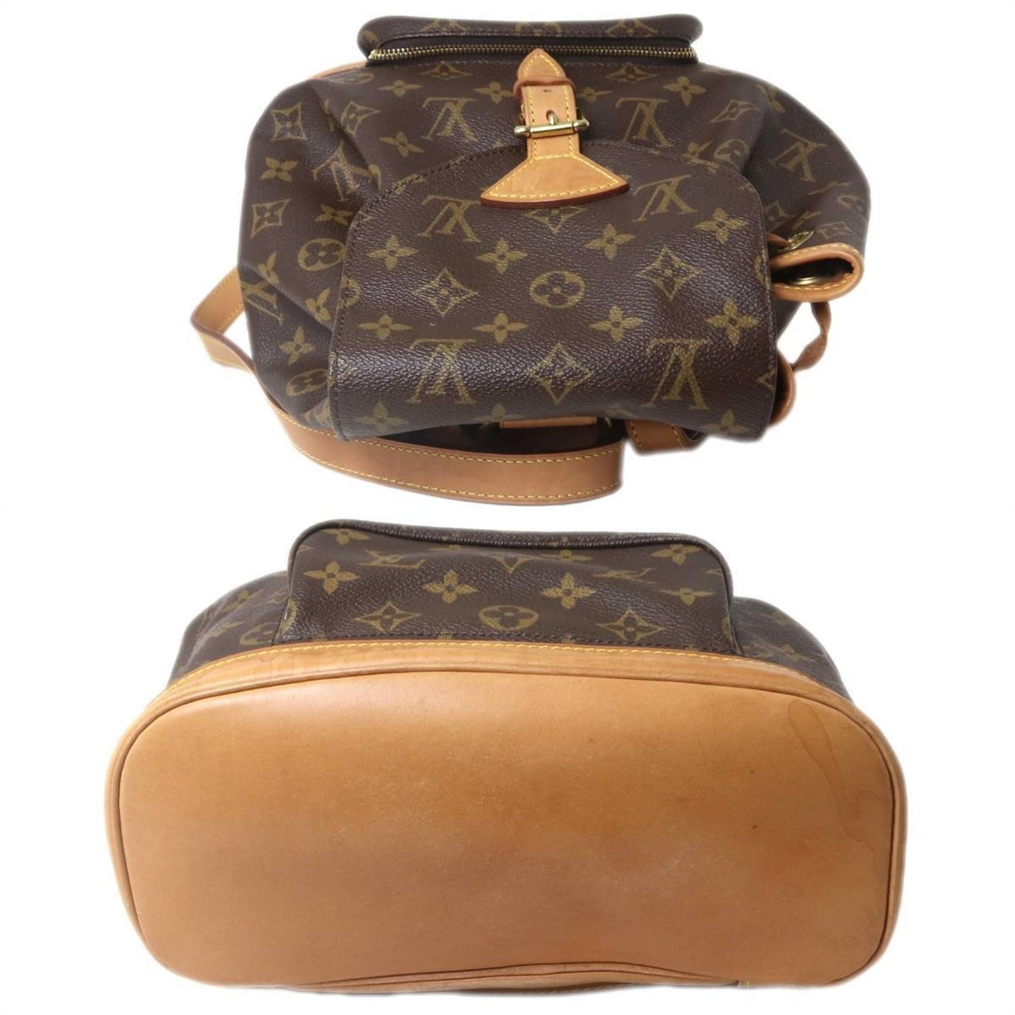 Louis Vuitton Montsouris Mm Monogram Backpack M51136 Sp1001 Is