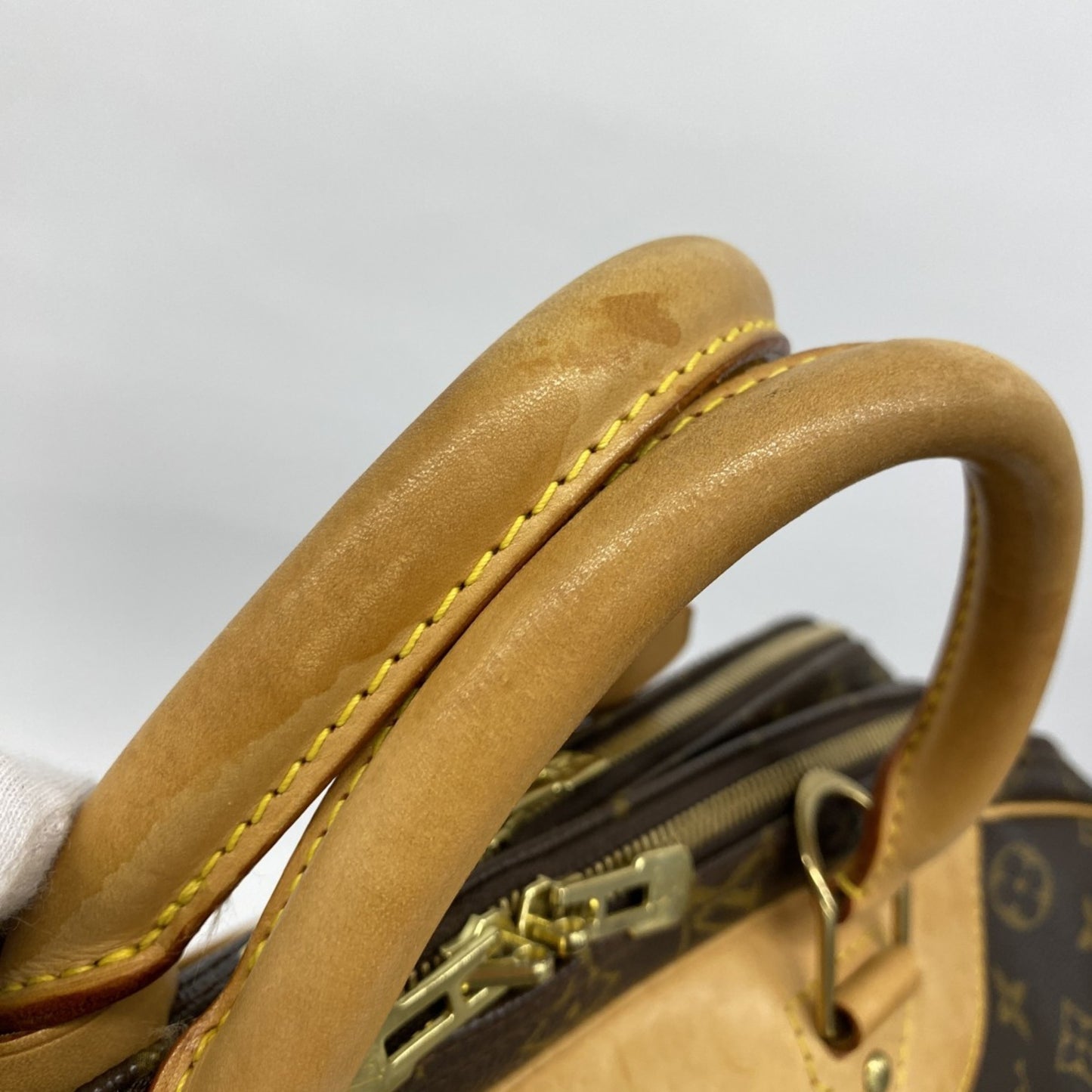 Louis Vuitton Monogram Alize 24H Boston Bag