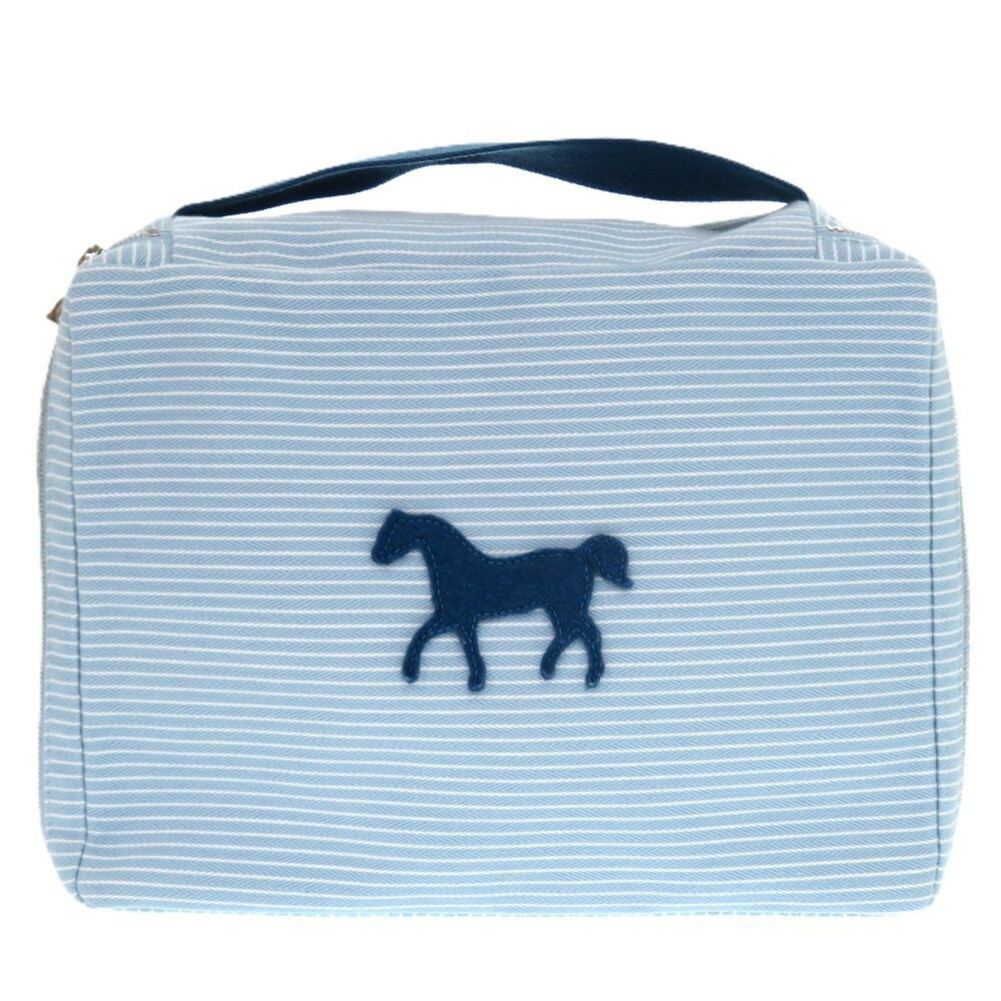 Hermes Like New Herms Cabriole To-Go Mm Cotton Pouch In White