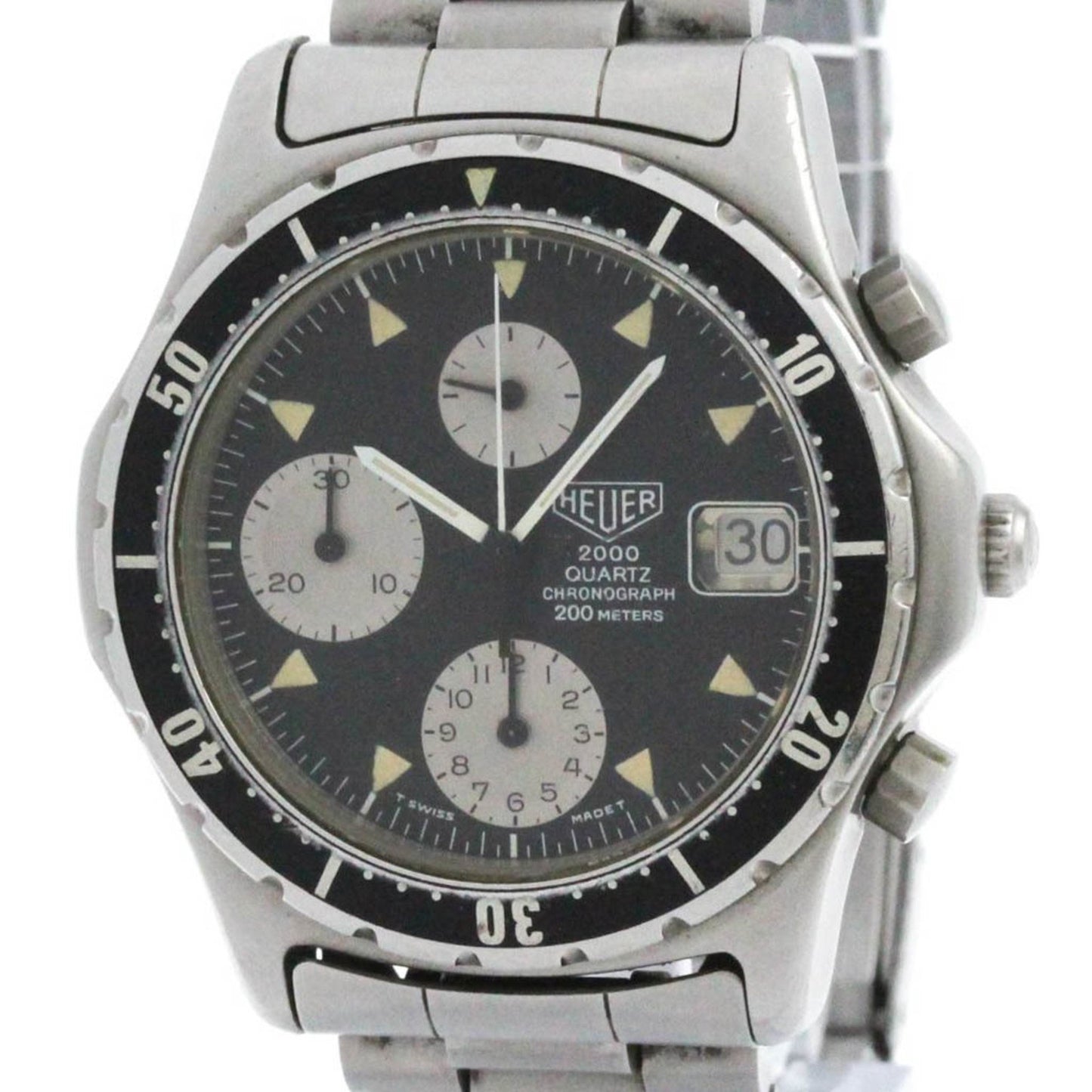 Tag Heuer 2000 Chronograph Stainless Steel Quarzt