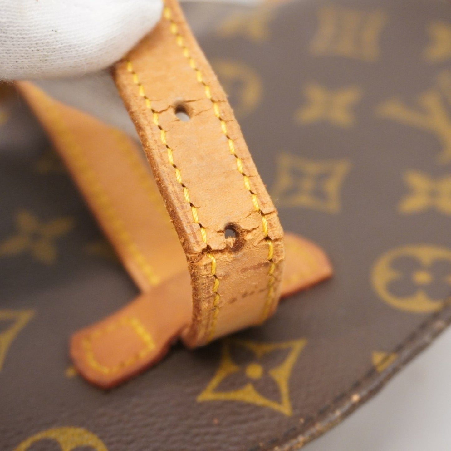 Louis Vuitton Monogram Chantilly Mm Shoulder Bag M51233 Brown