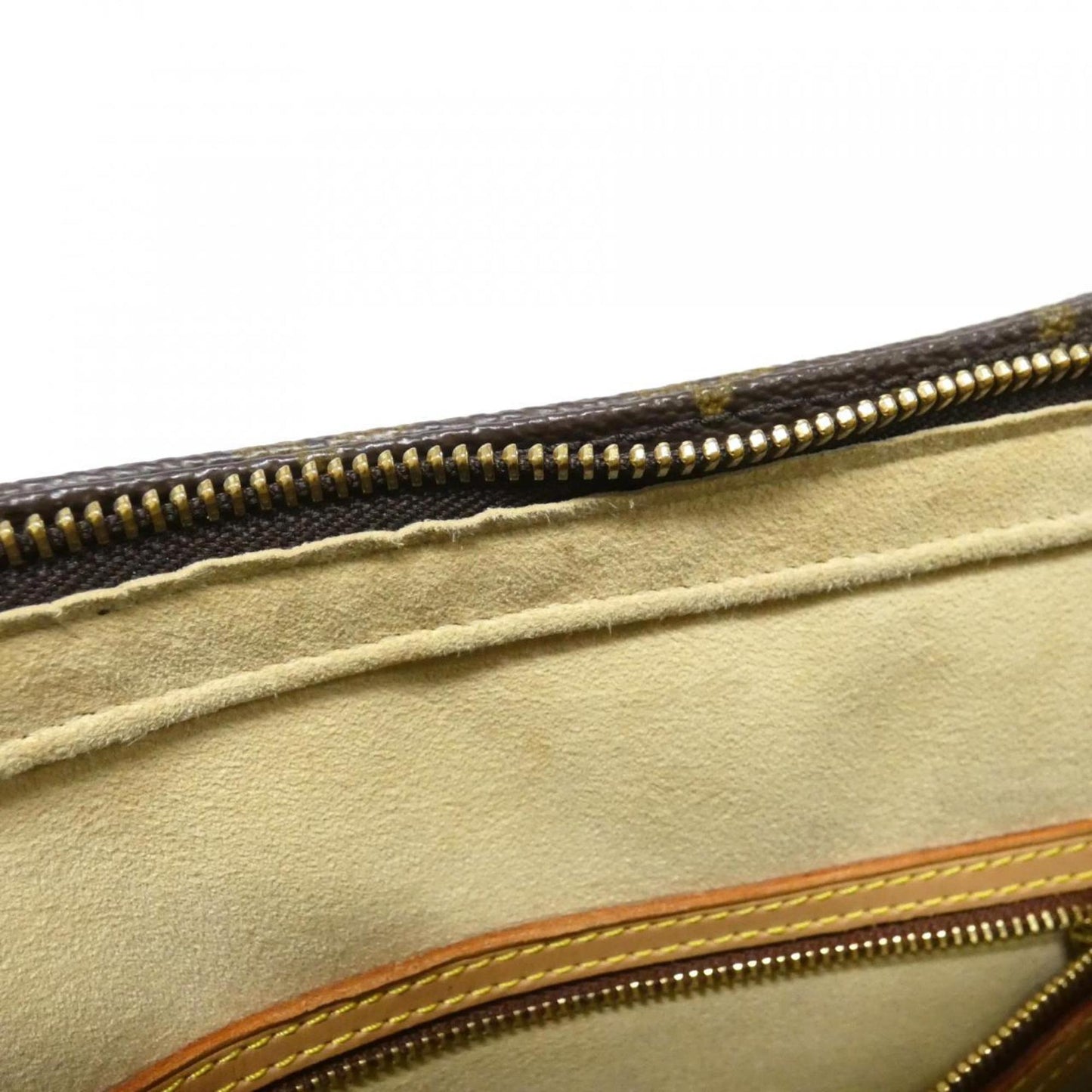 Canvas Louis Vuitton Shoulder Bag Coated