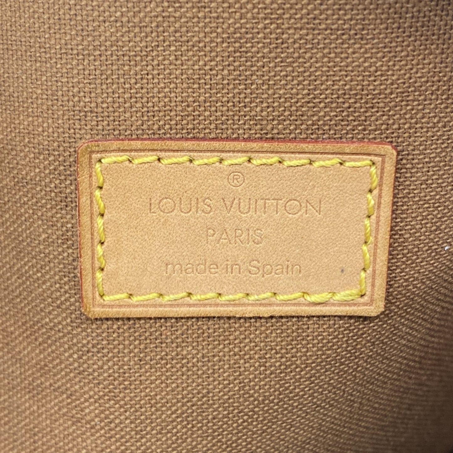 Louis Vuitton Monogram Pochette Ganjou Body Bag M51870 Brown