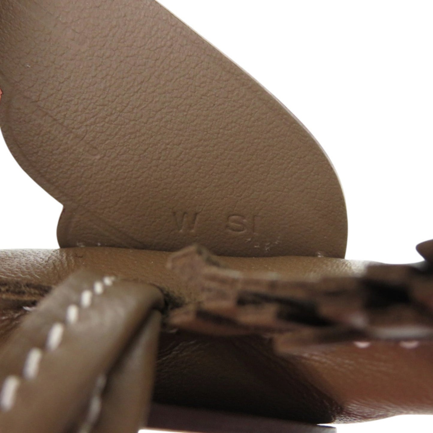 Milo Hermes Keyring Agneau