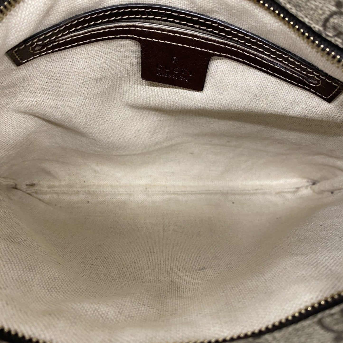 Gucci Gg Supreme Shoulder Bag 295257 Brown