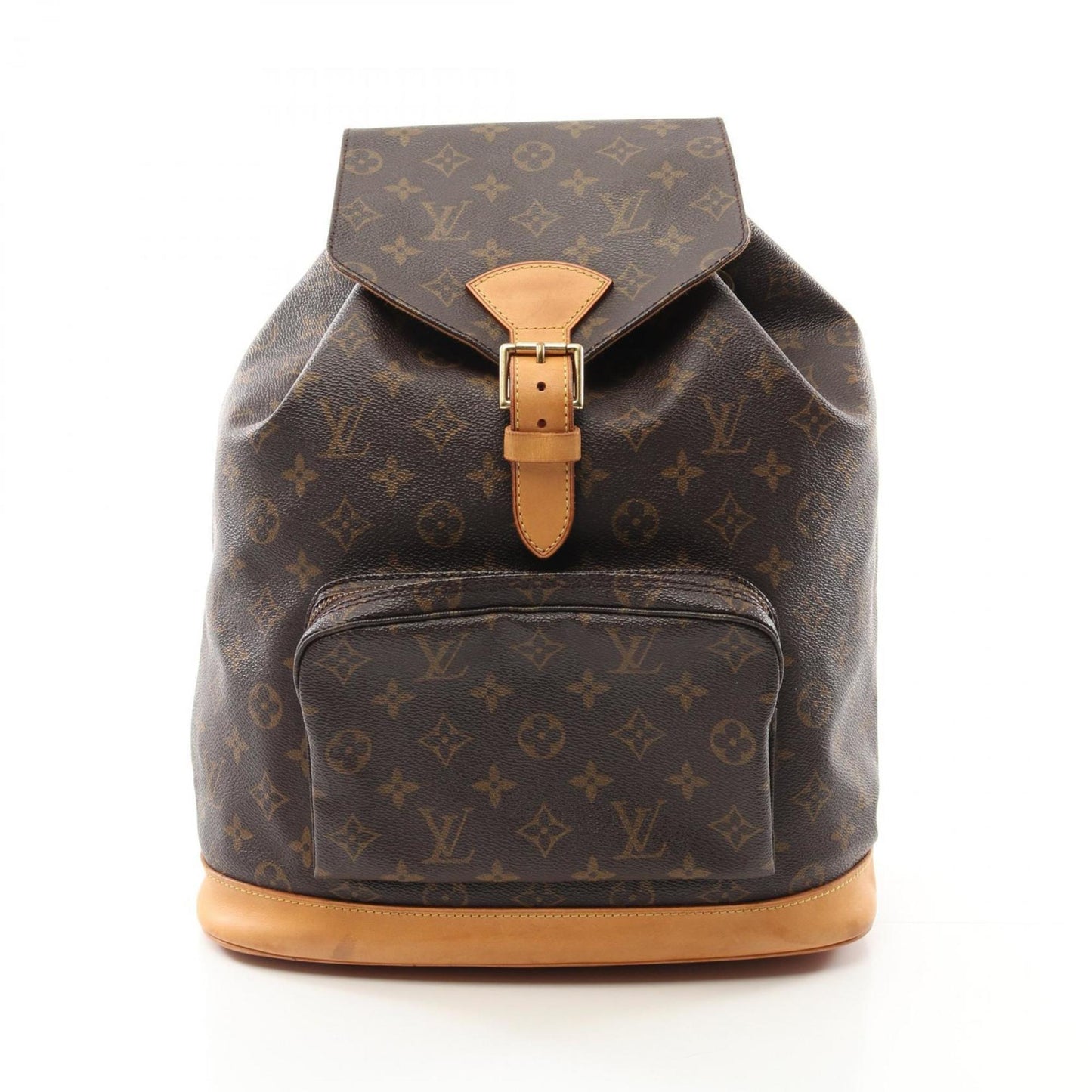 Louis Vuitton Montsouris Gm Backpack Coated Canvas Leather Monogram