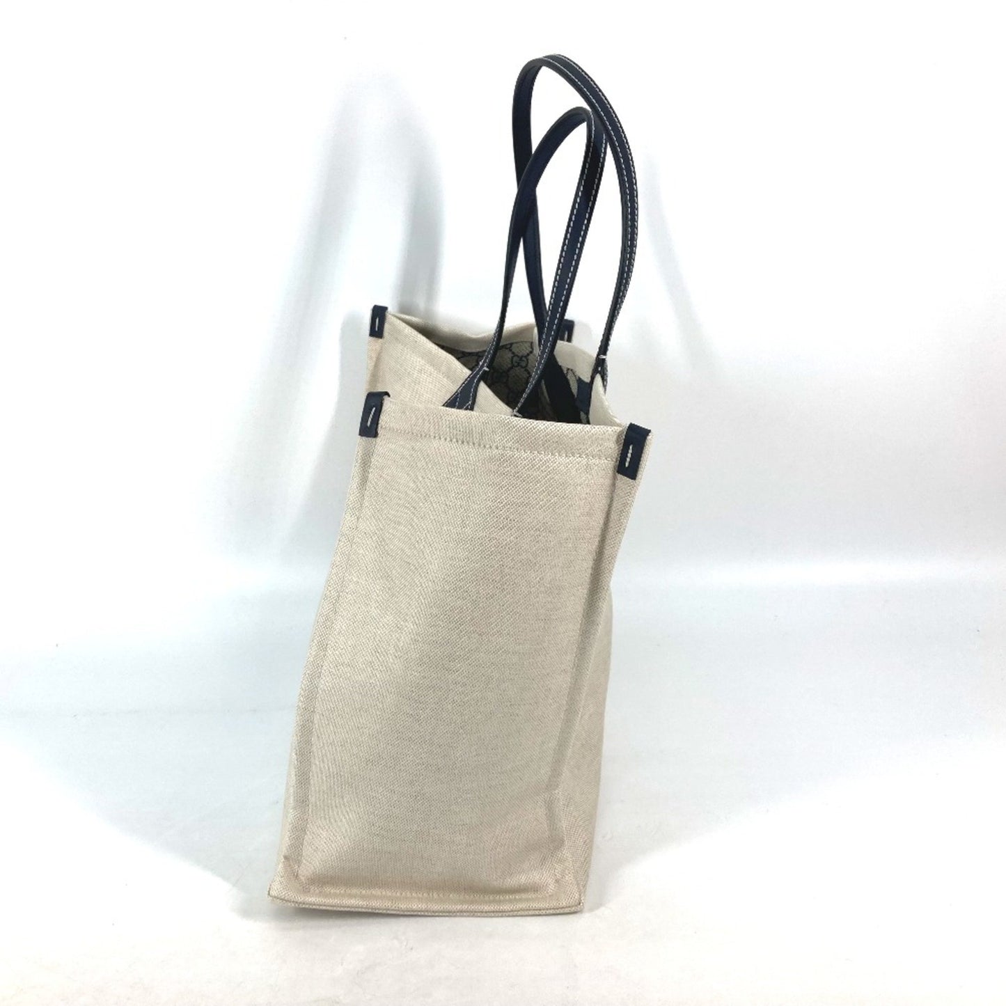 Gucci 772176 Japan Limited Japan Shoulder Bag Shoulder Bag Tote Bag Beigebased X Black Dark Navy