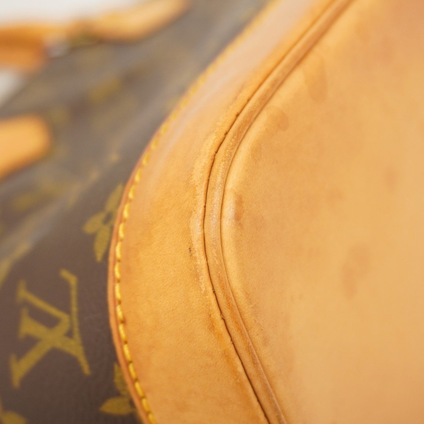 Louis Vuitton Monogram Alma Handbag M51130 Brown