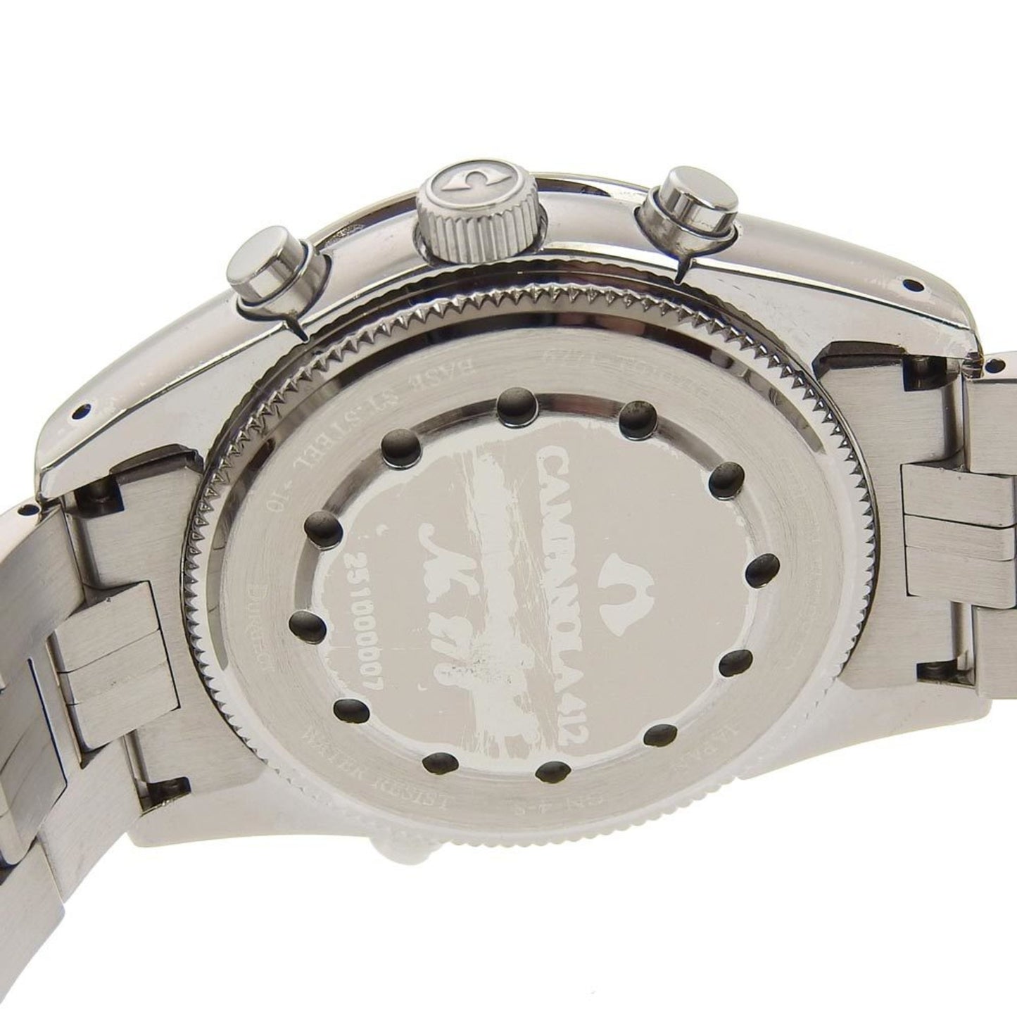 Citizen Campanola Watch Moon Face 6771-T010750-Ta Stainless Steel Quartz Blue Dial