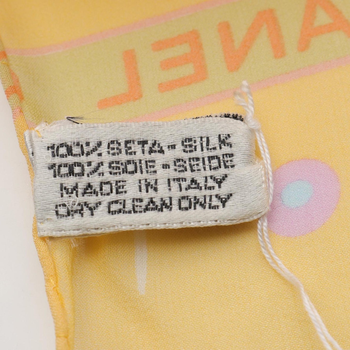 Chanel Coco Mark Flower Scarf