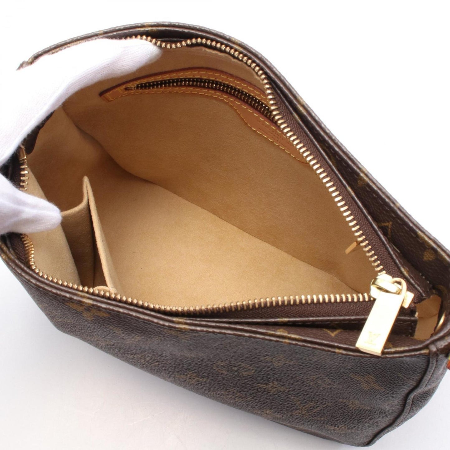Louis Vuitton Louis Vuitton Looping Mm Shoulder Bag Coated Canvas Leather Monogram