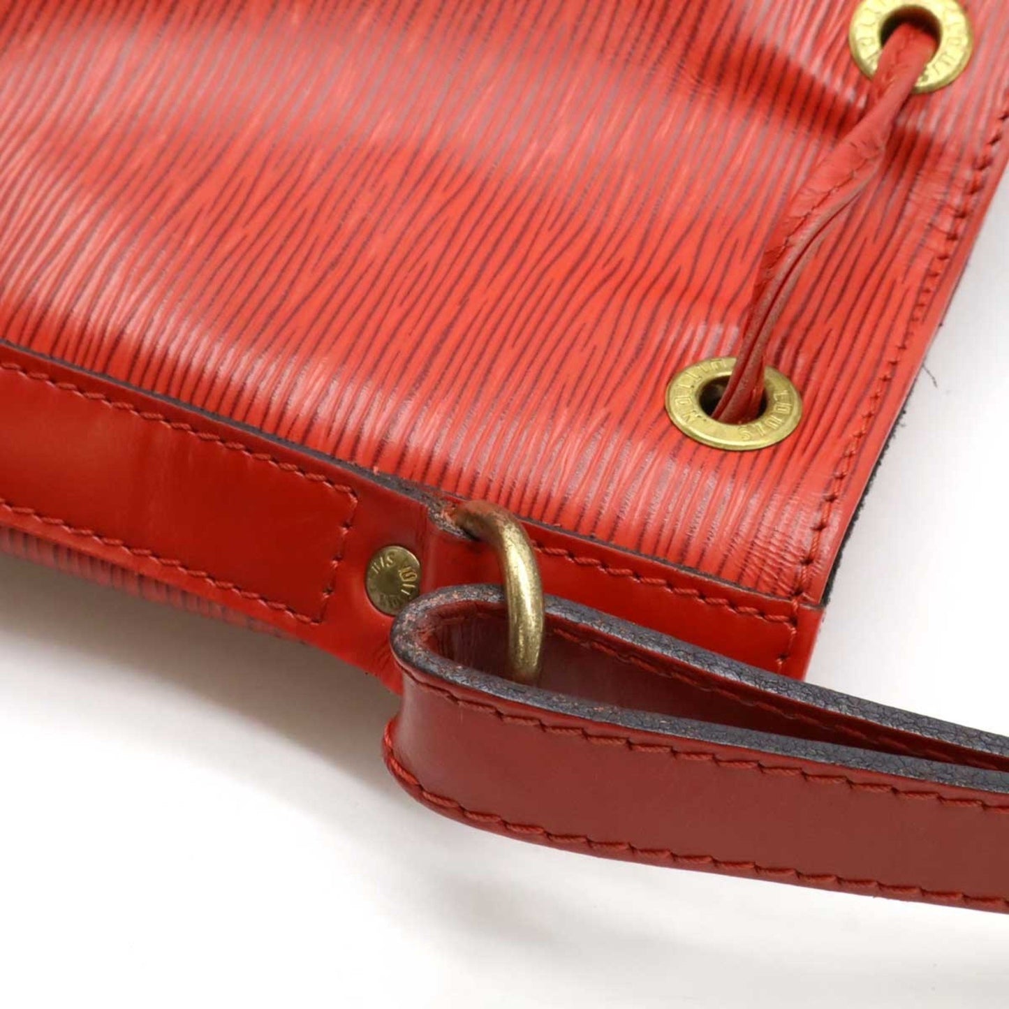 Louis Vuitton Epi Noe Shoulder Bag Leather Castilian Red M44007