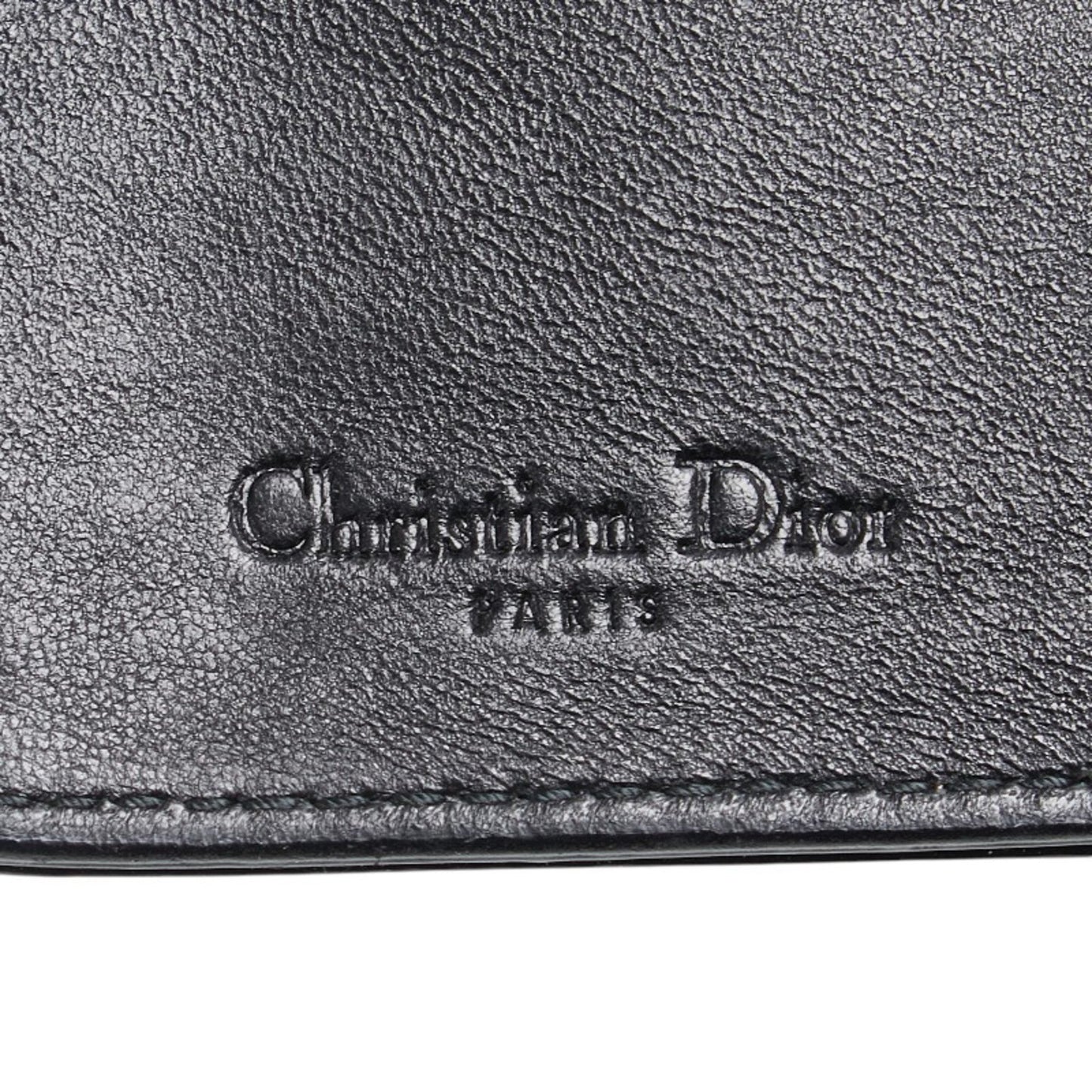 Christian Dior Dior Trotter Round Zip Wallet