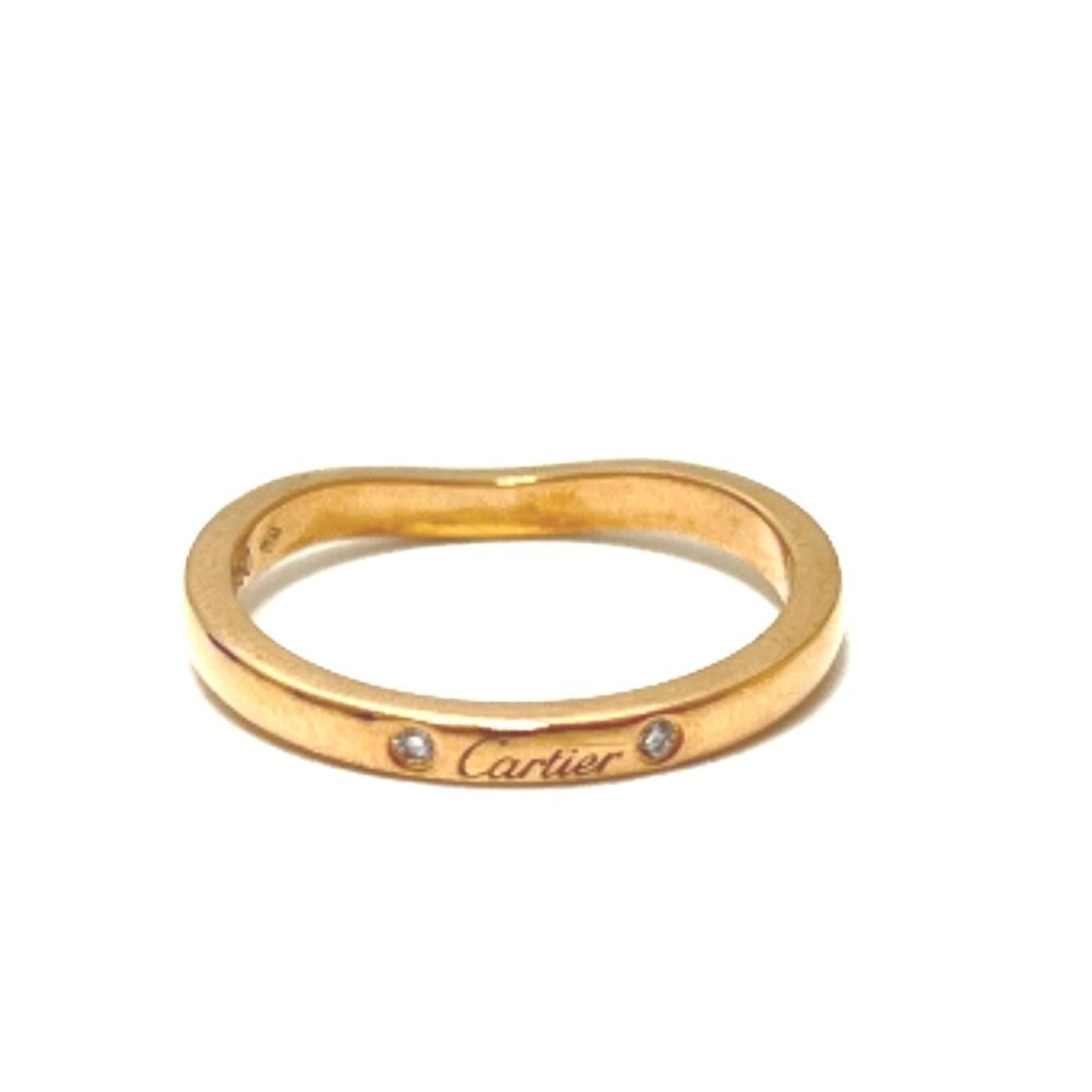 Cartier 18Kpg Ballerina 3P Ring