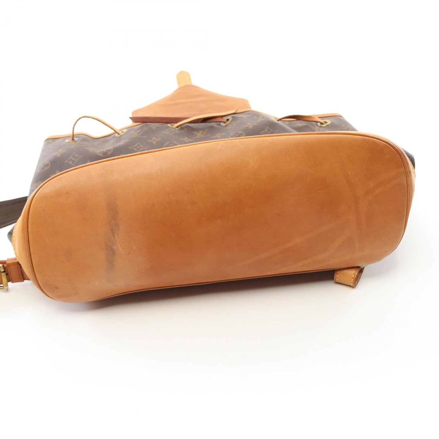 Louis Vuitton Montsouris Gm Backpack Coated Canvas Leather Monogram