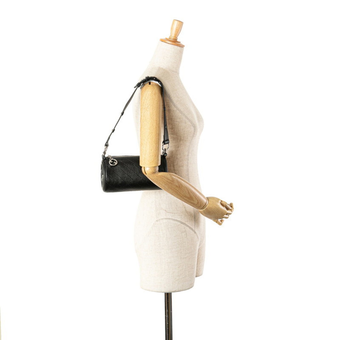 Gucci Blondie Shoulder Bag 760170 Black Leather