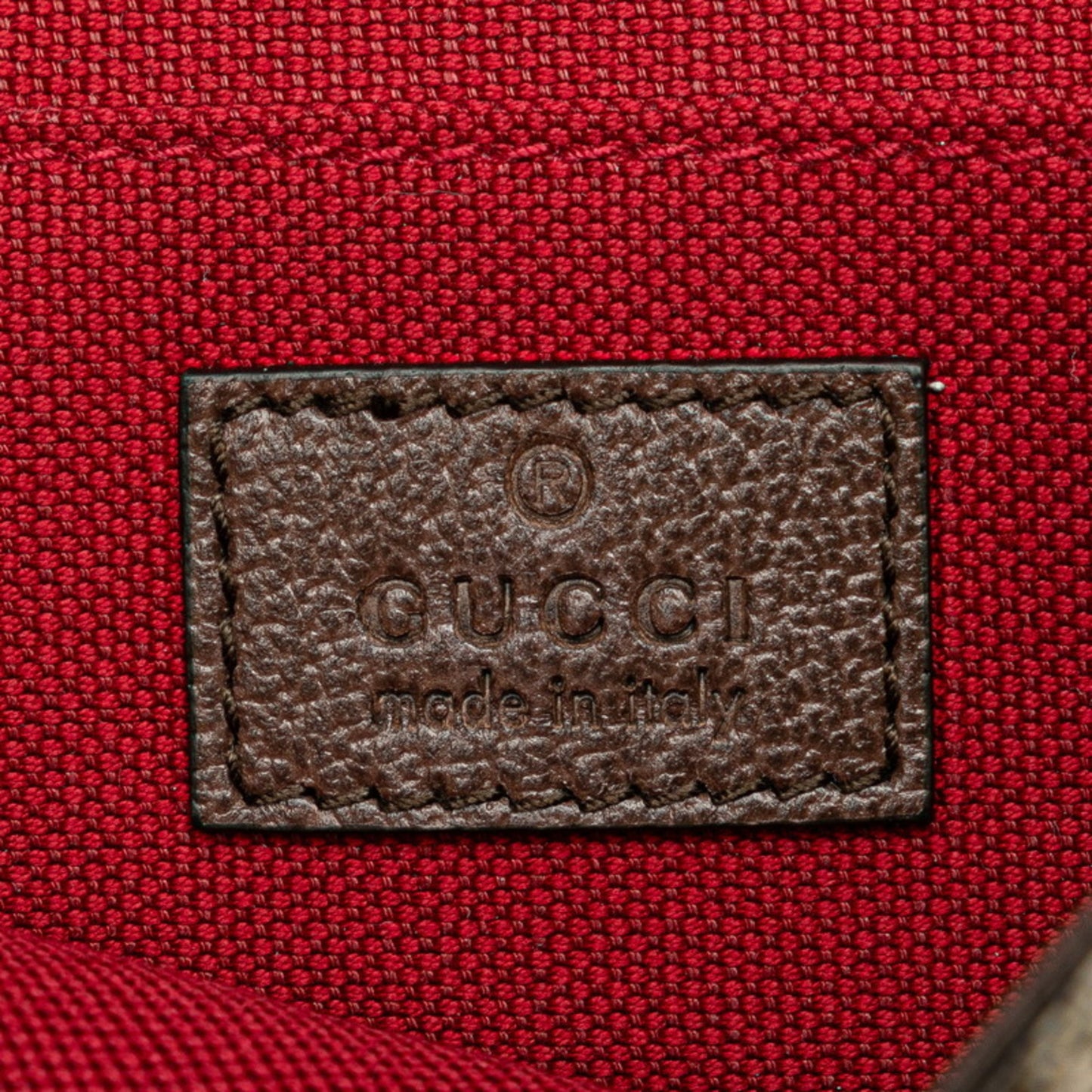 Gucci Gg Supreme Messenger Bag/Shoulder Bag 658542 Beige Brown Pvc Leather