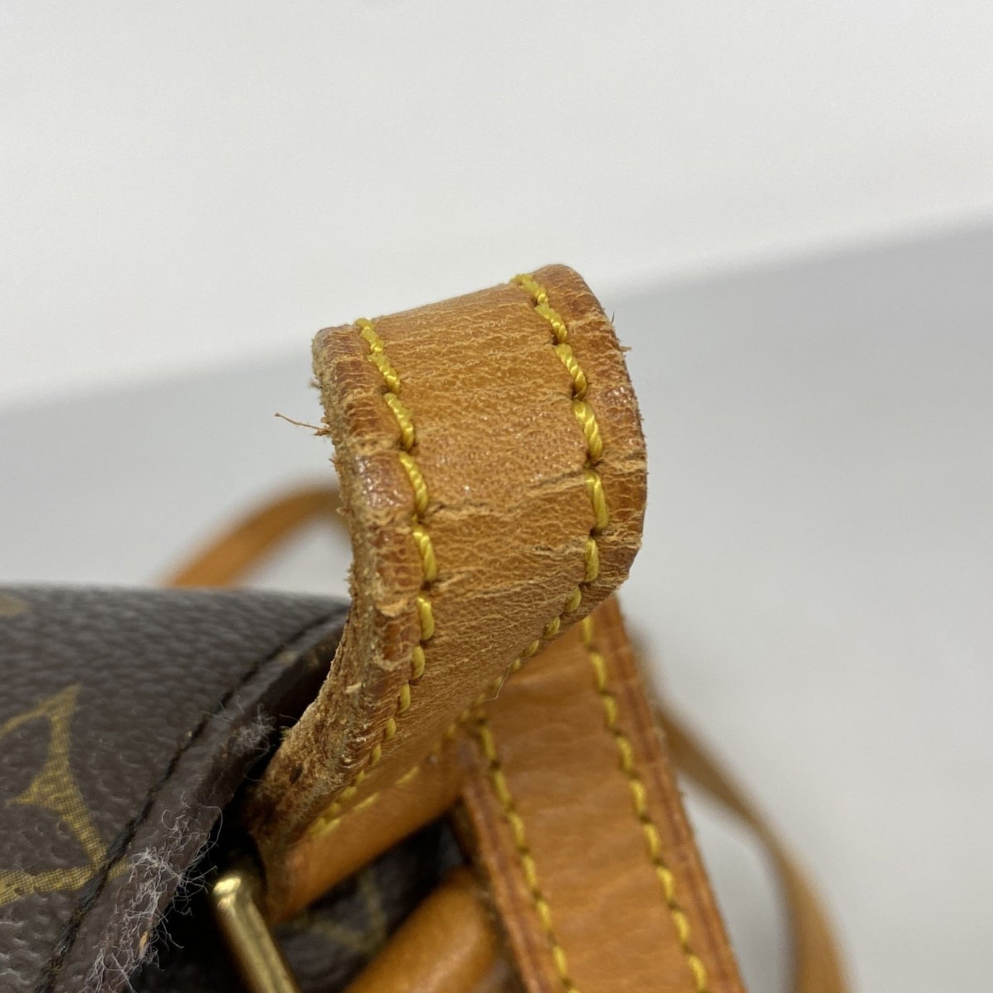 Louis Vuitton Monogram Saint-Cloud Mm Shoulder Bag M51243 Brown