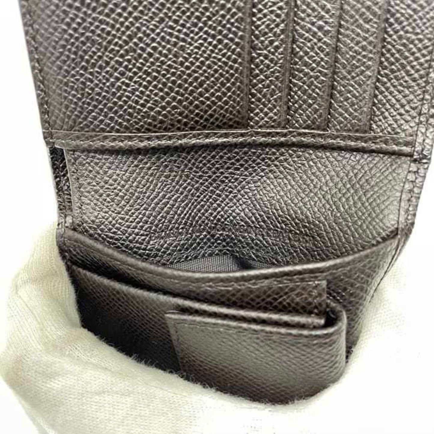 Bally Bi-Fold Wallet Ec-22731 Brown 6172021001 Unused Leather Bally Grain Folding Compact