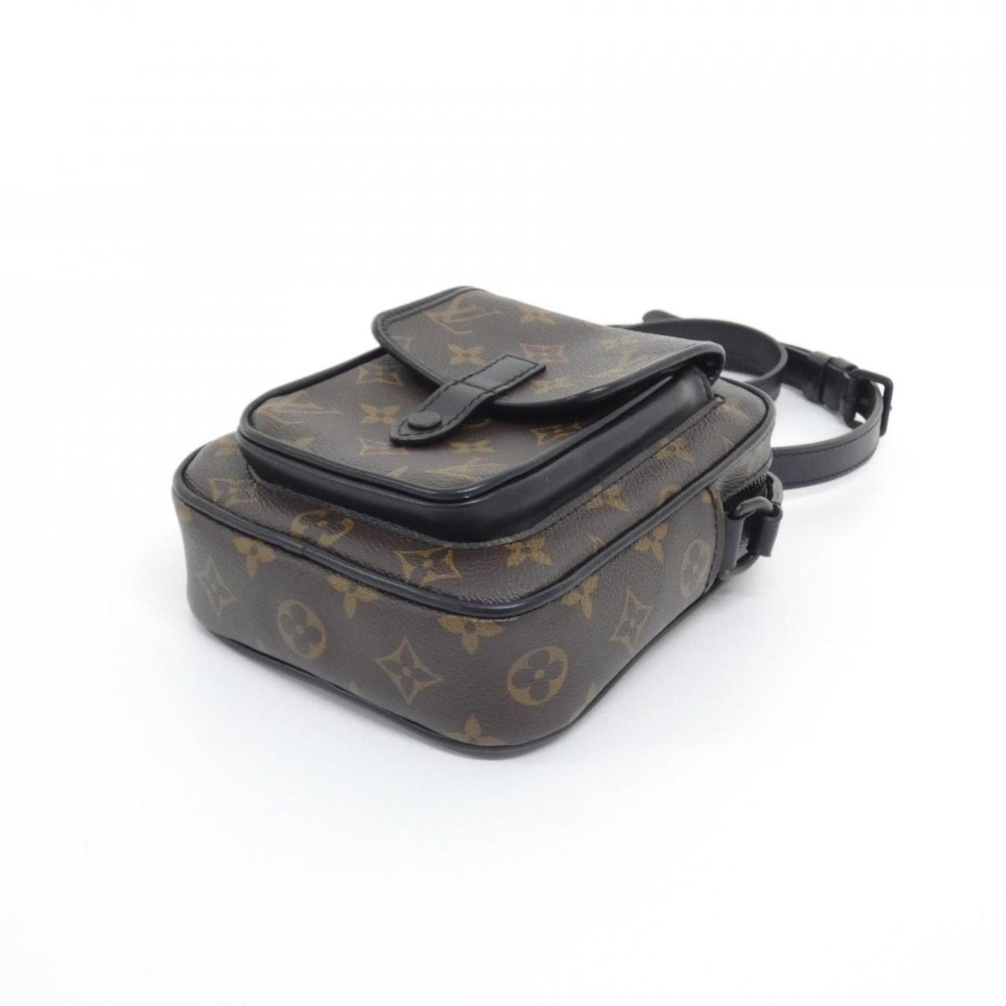 Louis Vuitton Monogram Macassar Christopher Wearable Wallet M69404 Shoulder Bag