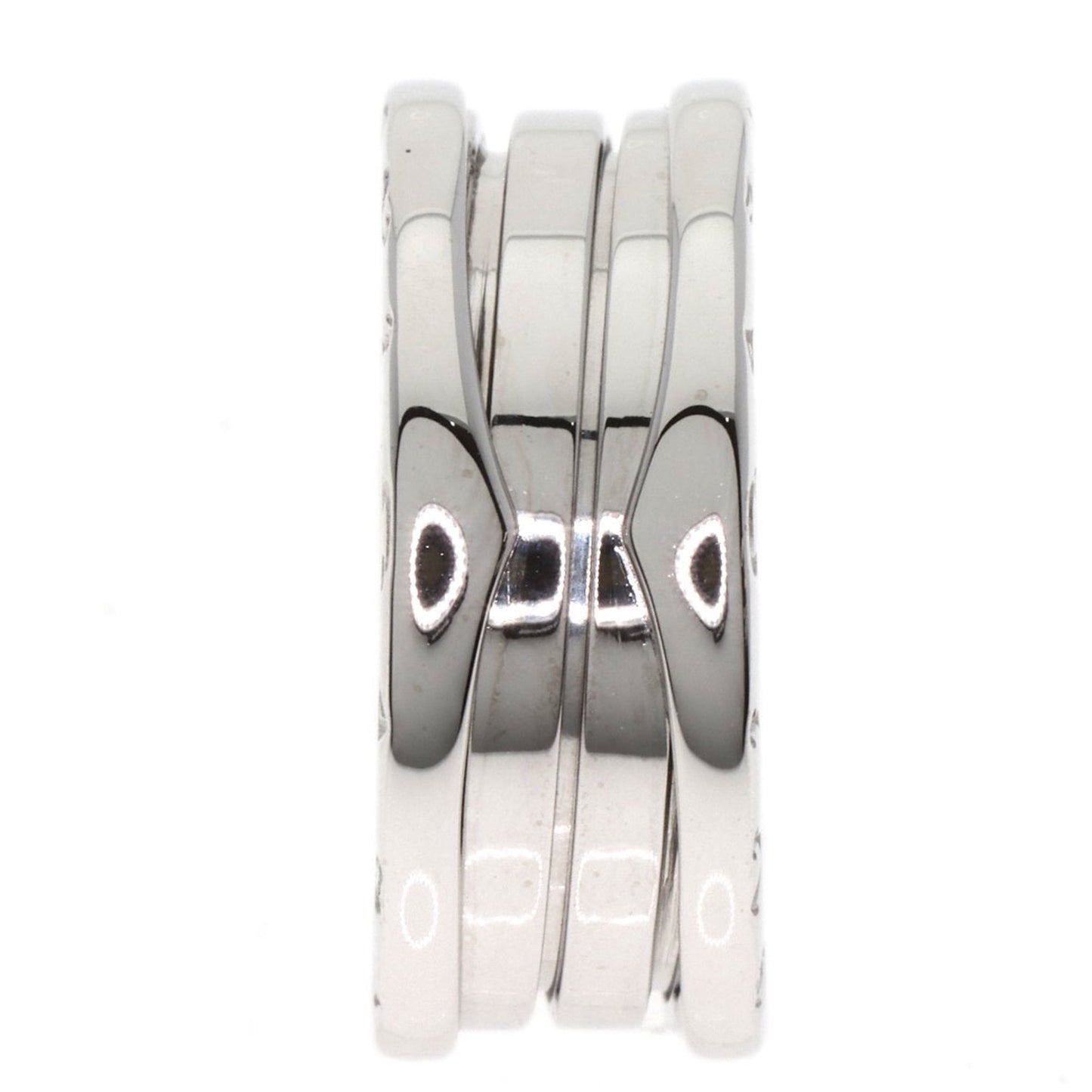 Bvlgari B-Zero1 2-Band #53 Ring In 18K White Gold