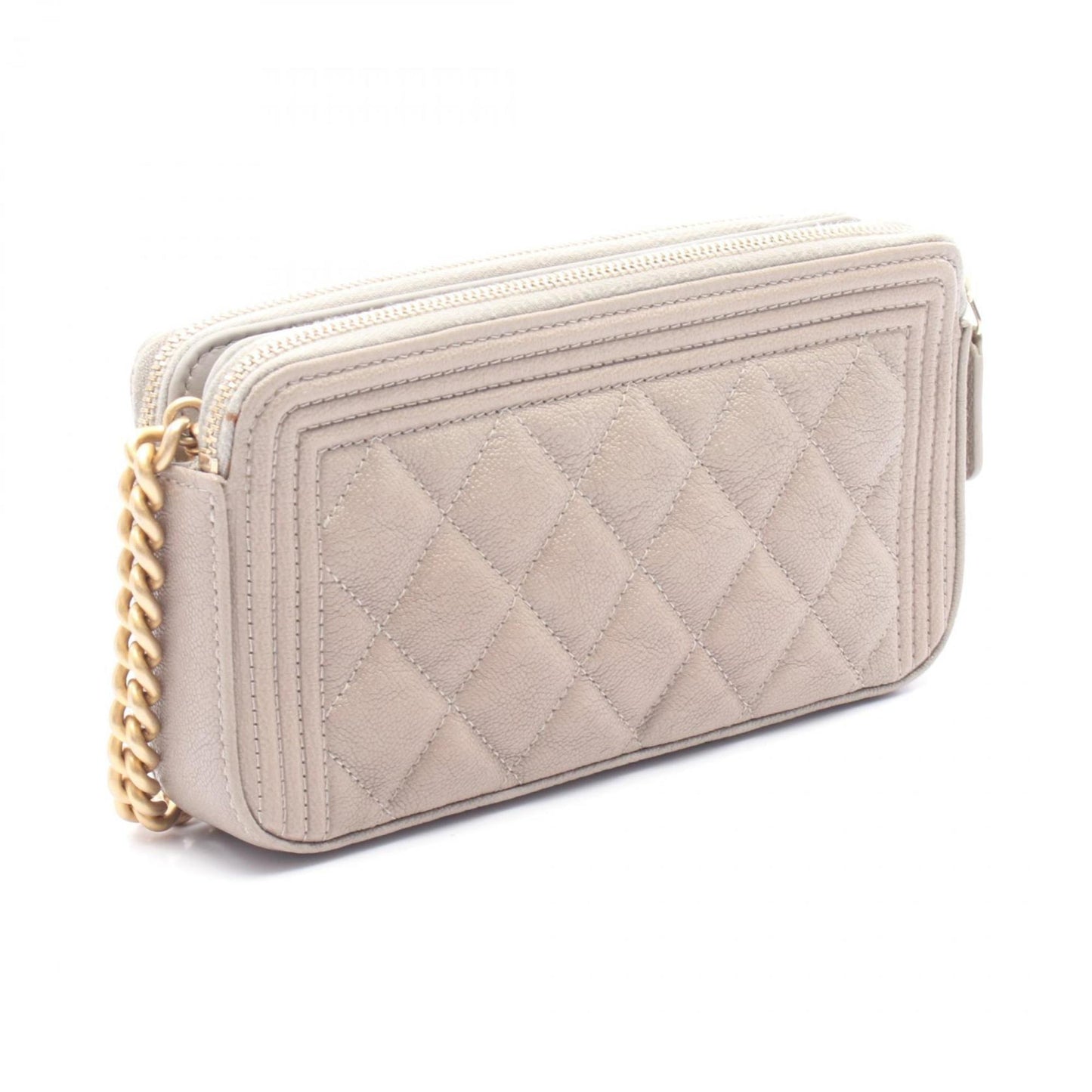 Chanel Boy Chanel Shoulder Bag In Grained Calfskin Leather