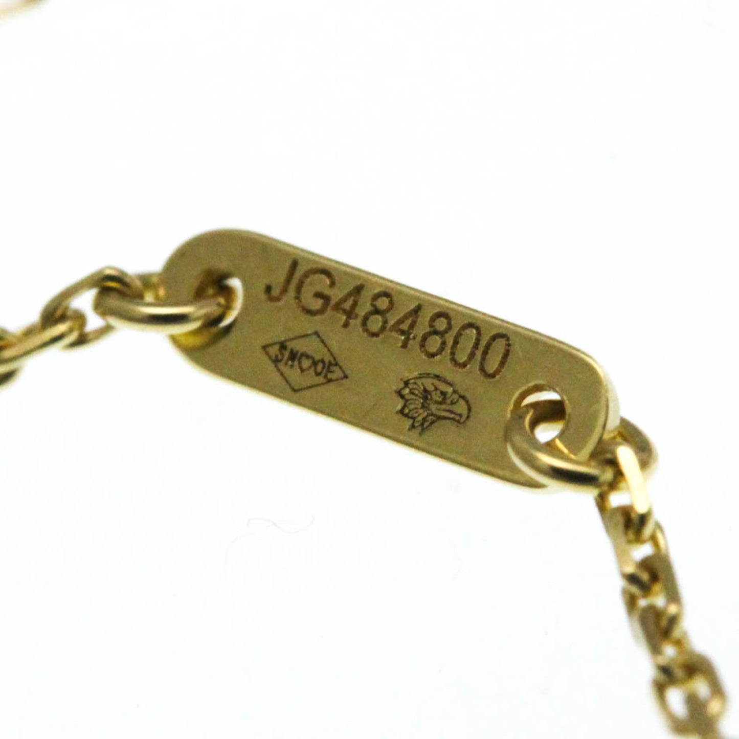 Van Cleef & Arpels Sweet Alhambra Yellow Gold (18K) Mother Of Pearl Men