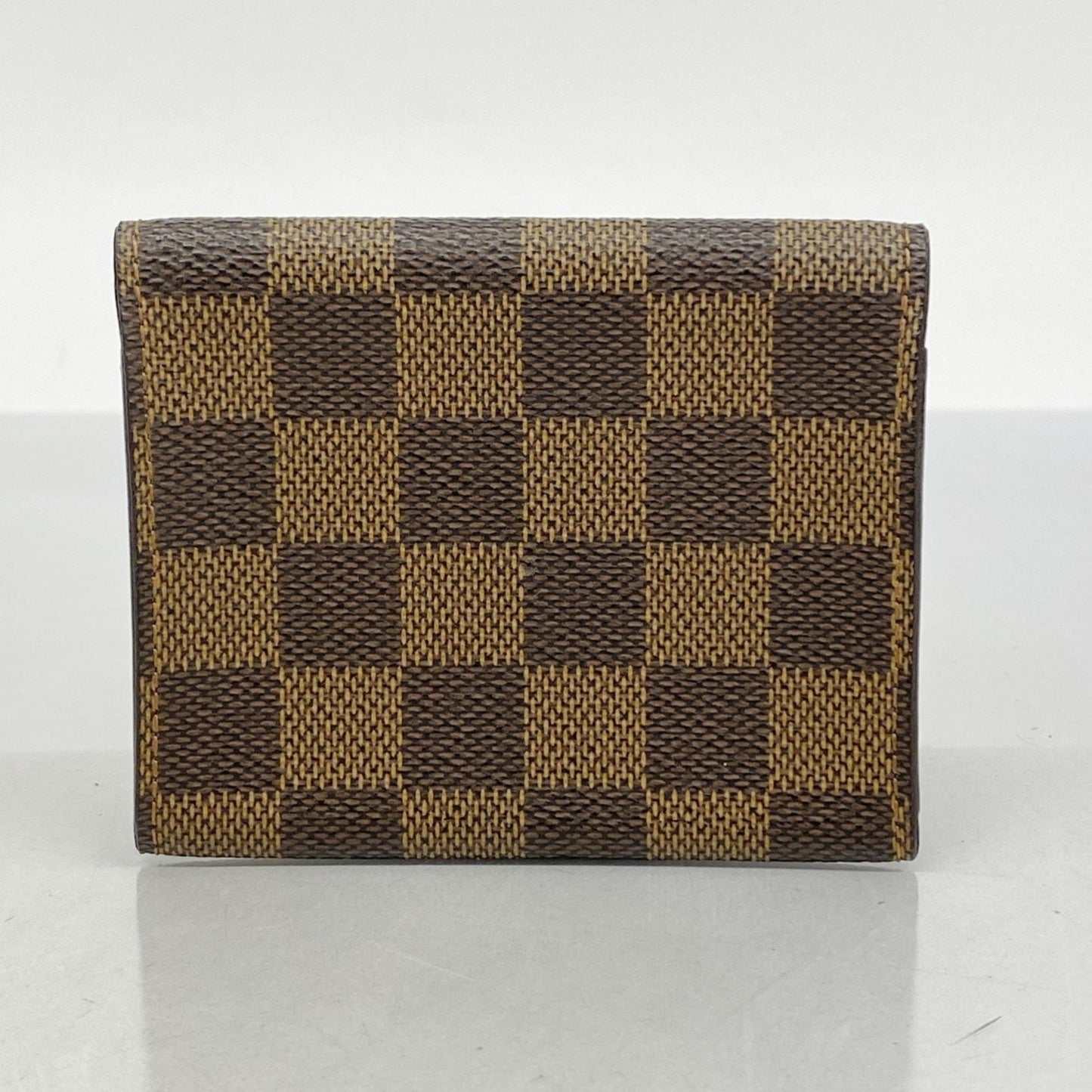 Louis Vuitton Damier Envelope Carte De Visite Business Card Holder N62920 Ebene