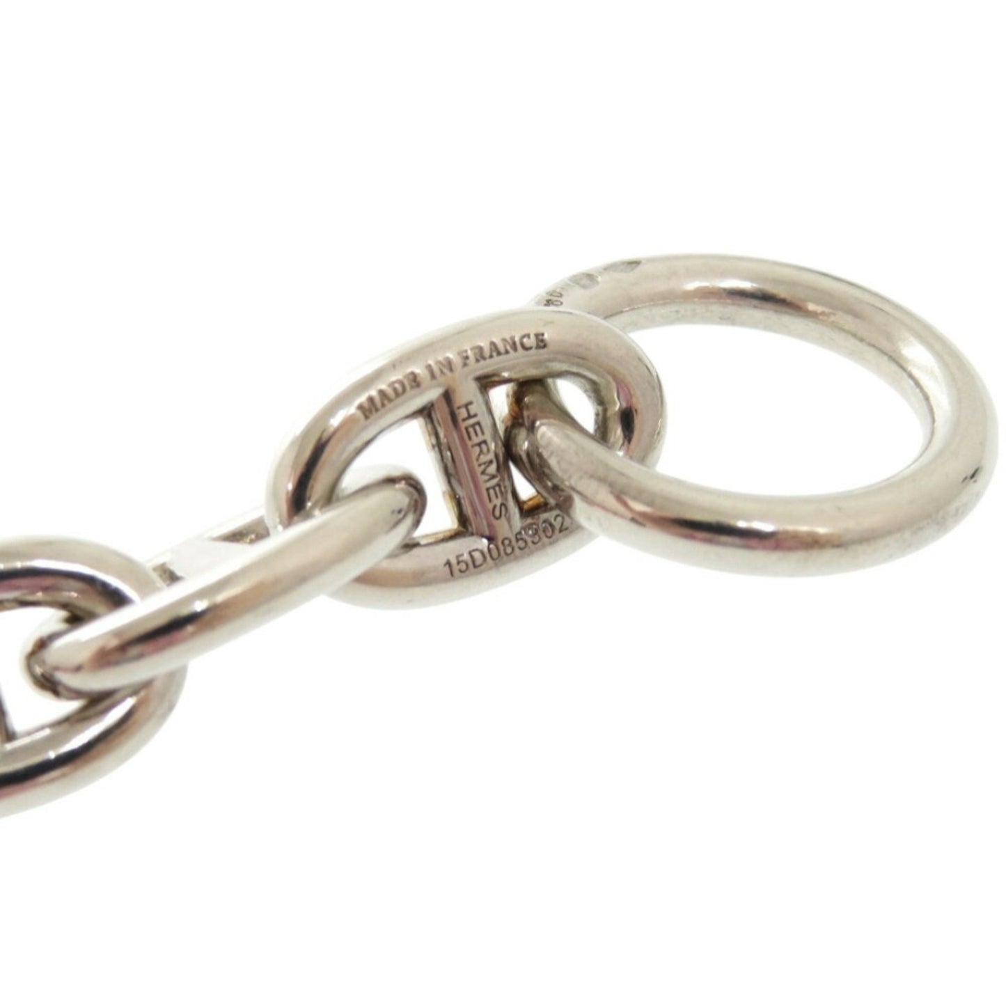 Hermes Chaine D'Ancre Mm 15 Links Silver 925 Bracelet 0365Hermes
