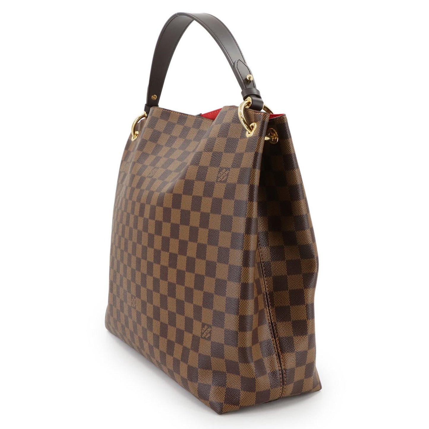 Louis Vuitton Damier Graceful Mm Shoulder Bag Ebene N44045 Rfid
