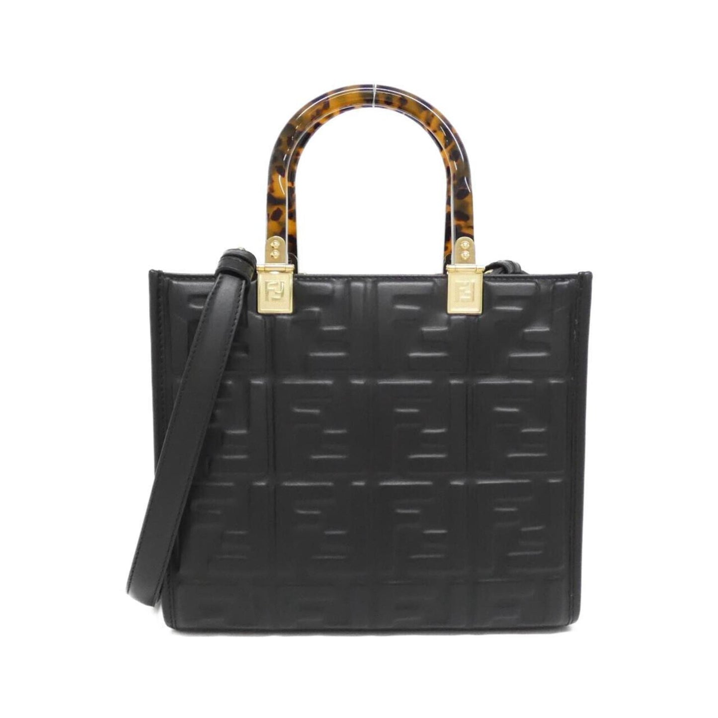 Fendi Sunshine Small Shopper 8Bh394 Amcv Handbag