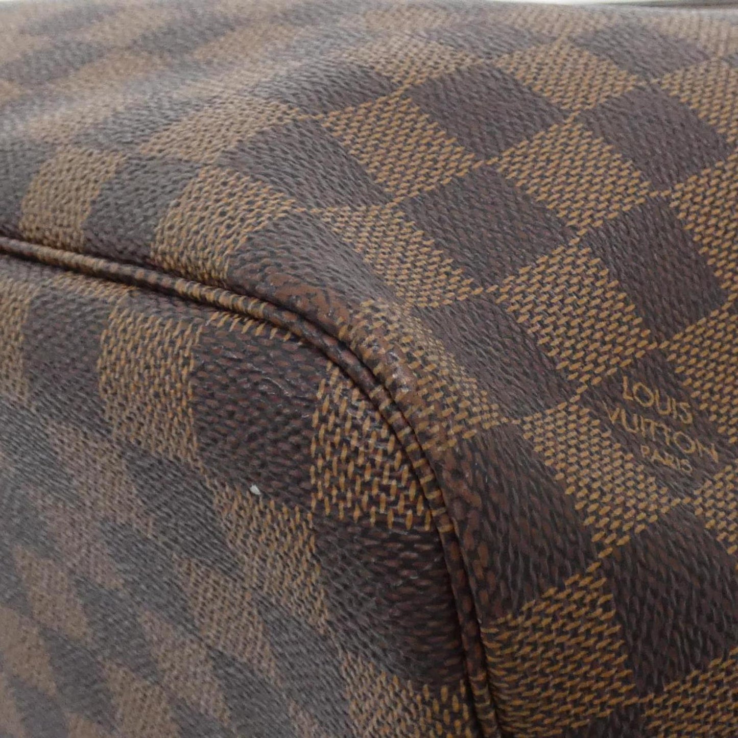 Louis Vuitton Damier Neverfull Mm N51105 Handbag