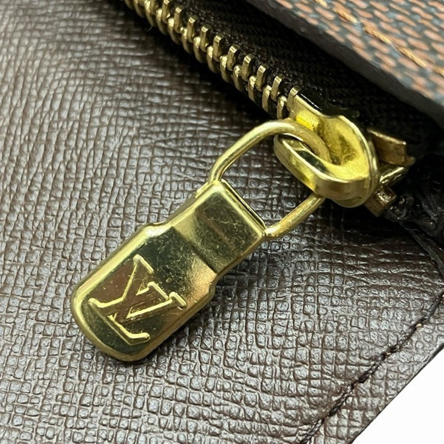 Louis Vuitton Damier Pochette Porto Monnaie Credit N61725 Long Wallet