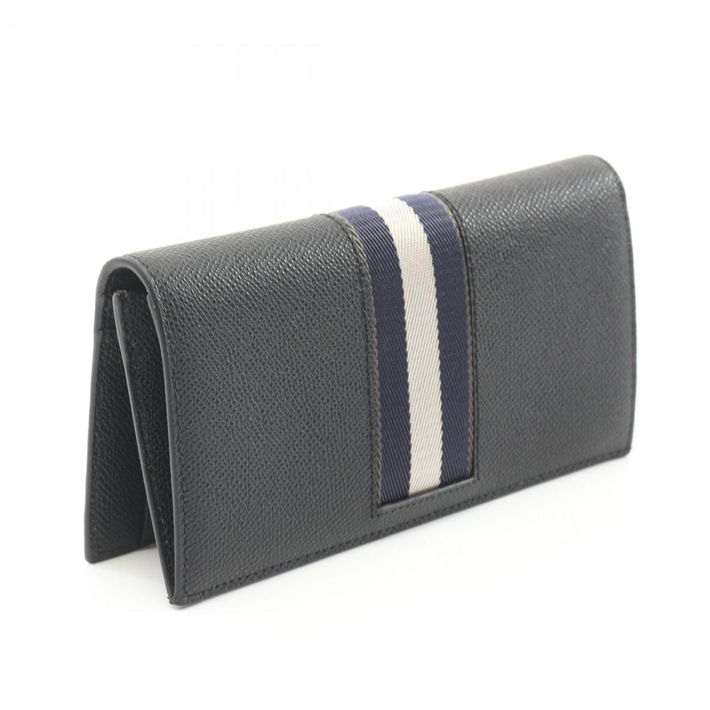 Bally Bi-Fold Long Wallet Leather