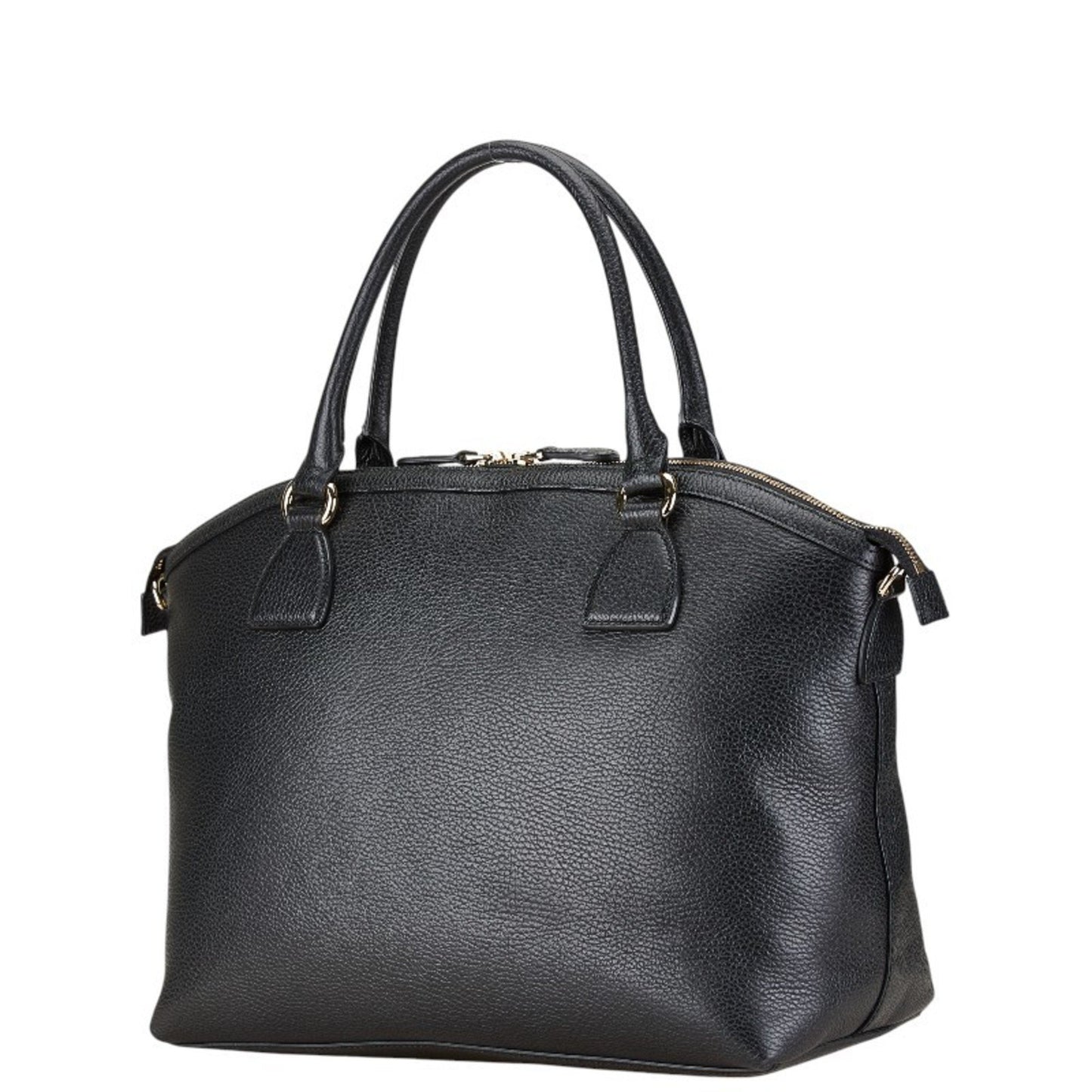 Gucci Handbag Tote Bag 449660 Black Leather