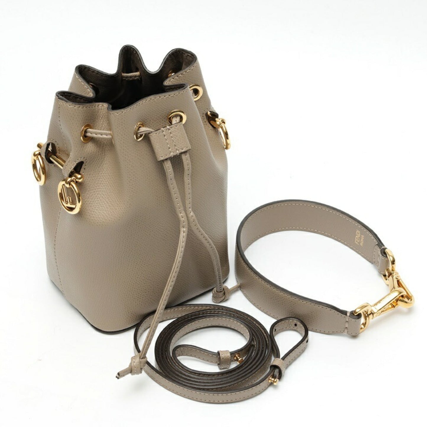 Leather Fendi Shoulder Bag