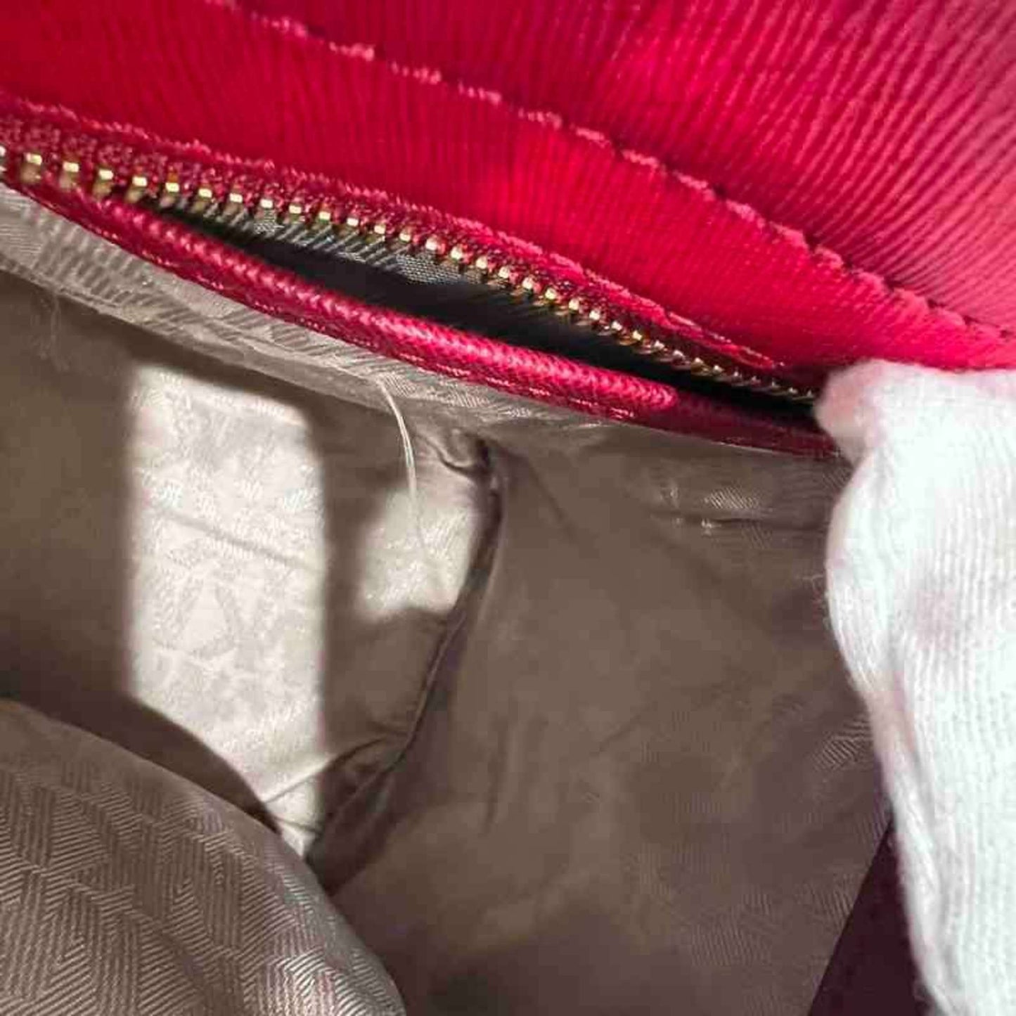 Michael Kors Michael Kors Red Bag Leather Studs Hand Shoulder Ja-23952