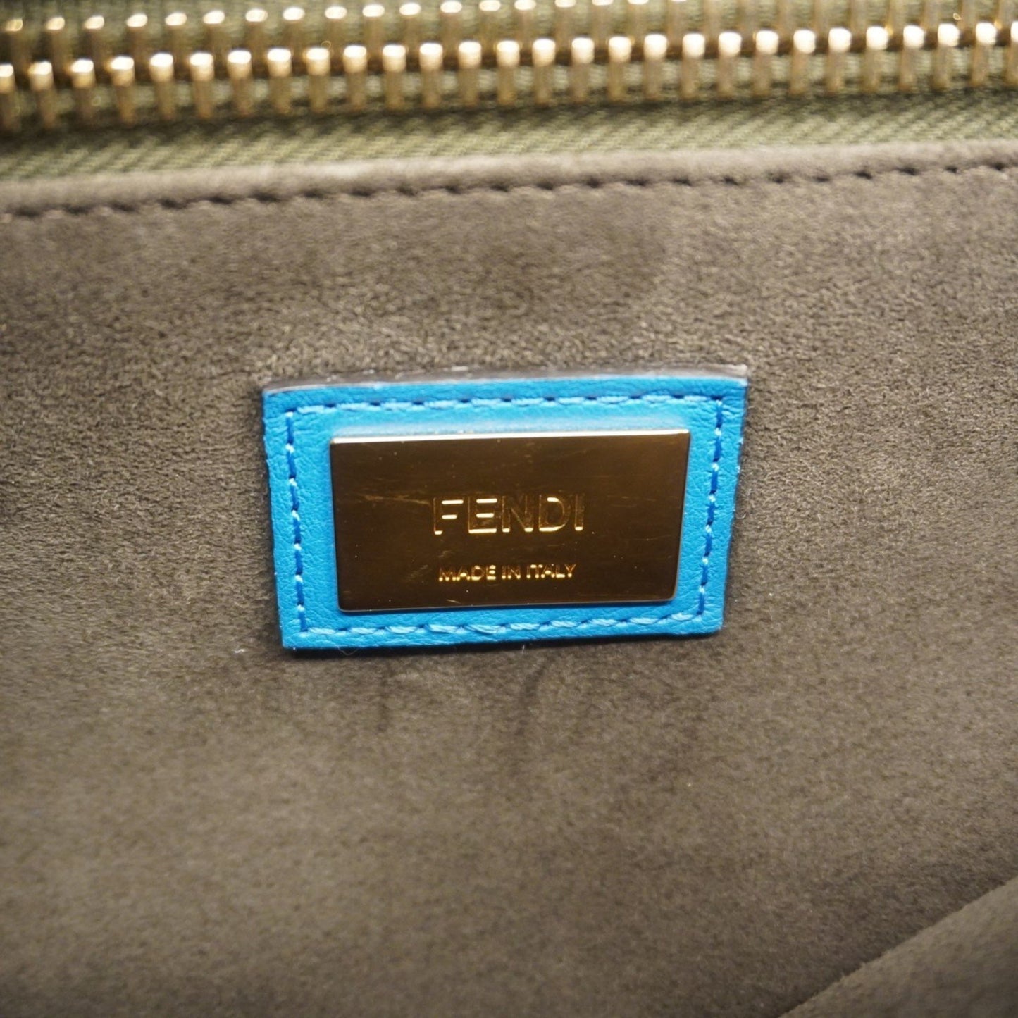 Fendi Peekaboo Leather Handbag