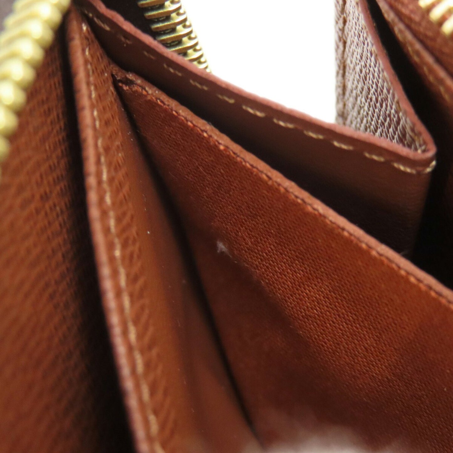 Louis Vuitton M42616 Zippy Wallet Long Monogram Canvas