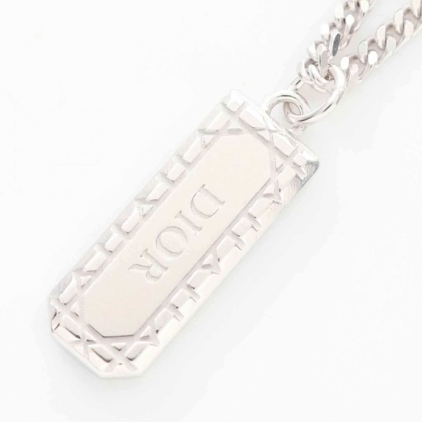 Dior Homme Plate Necklace Ag925