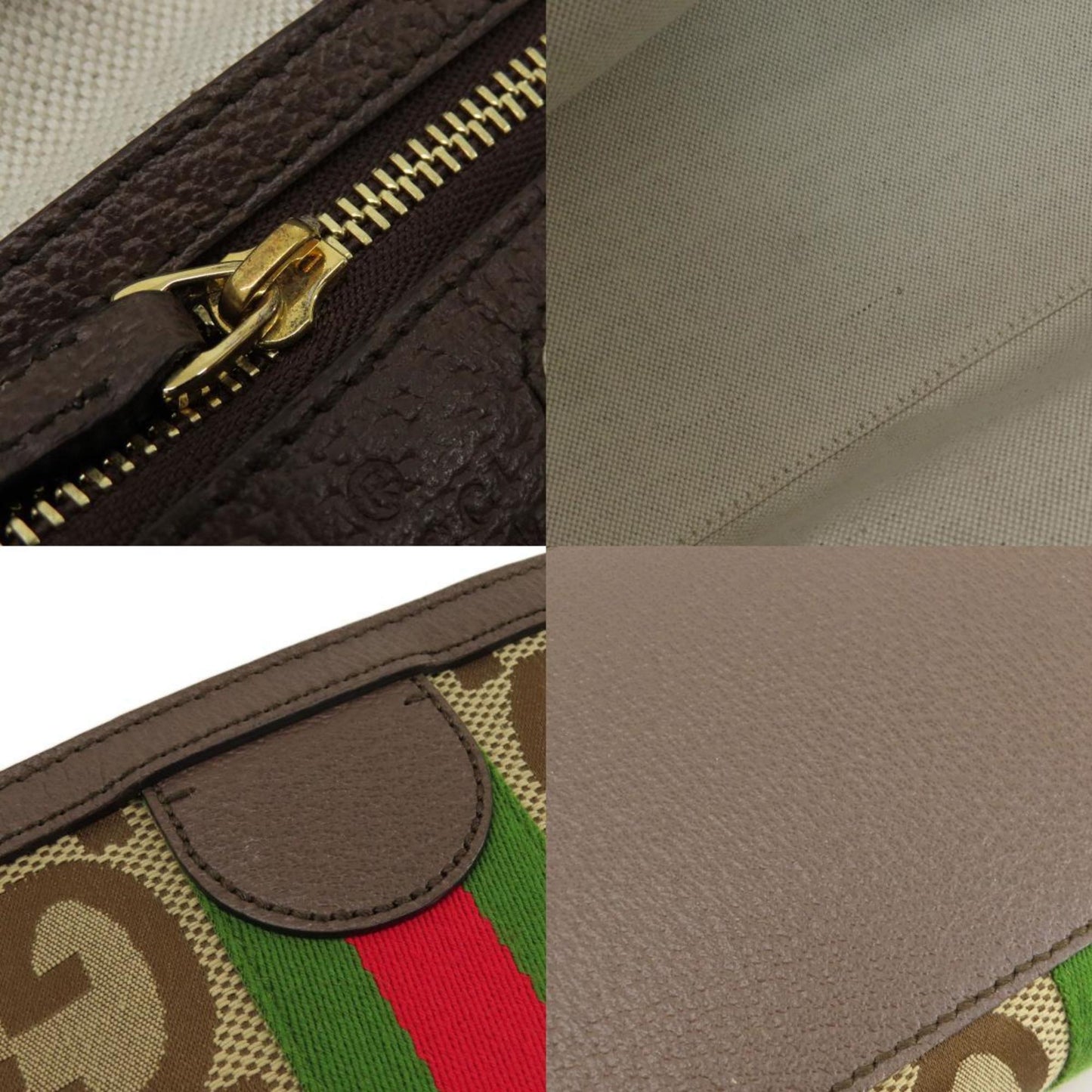 Gucci 631685 Offdia Jumbo Gg Medium Tote Bag Canvas