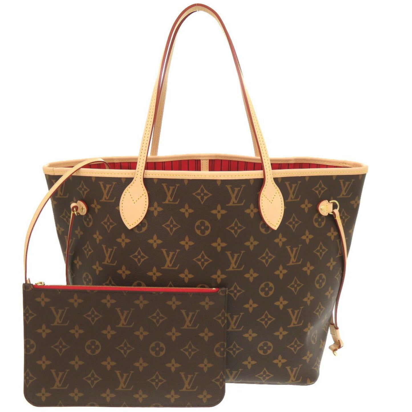 Unused Louis Vuitton Current Product Neverfull Mm Monogram Cerise Ic Tag M46987 Tote Bag Lv 1093