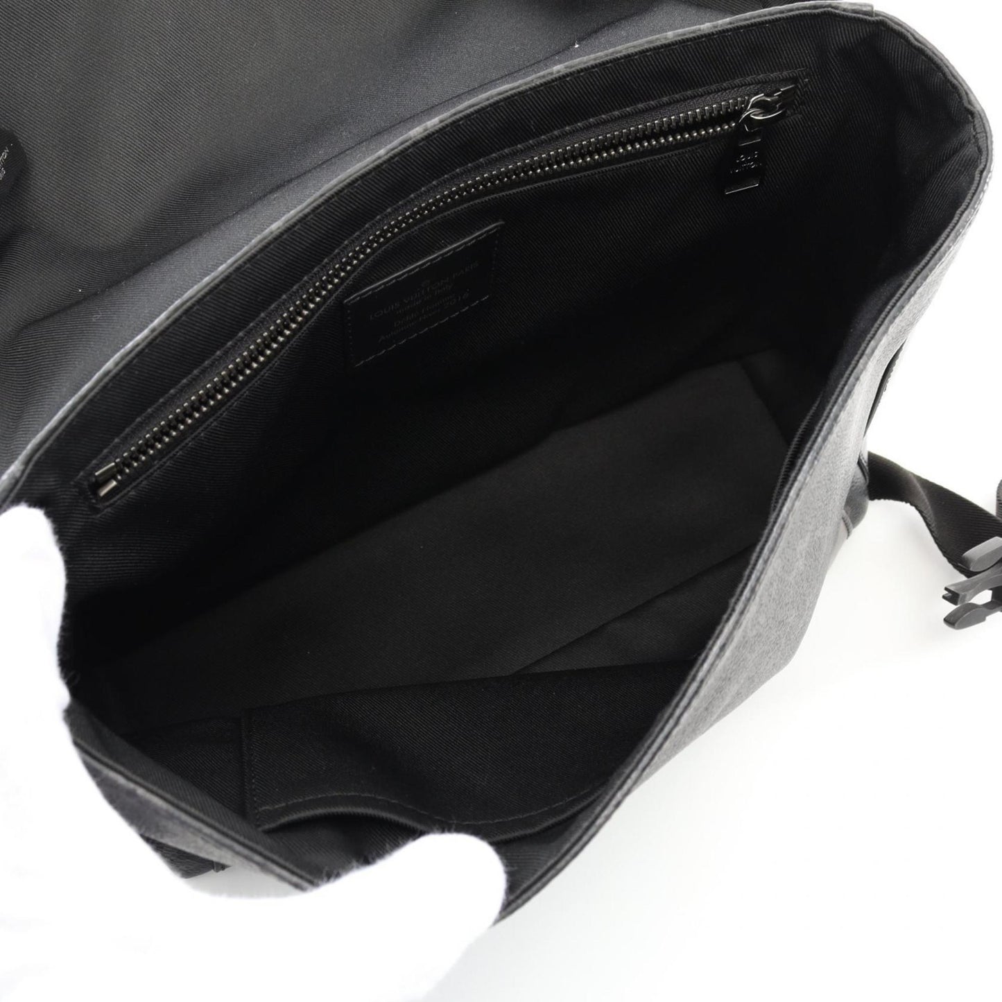 Louis Vuitton Voyage Pm Shoulder Bag Coated Canvas Leather Monogram Eclipse