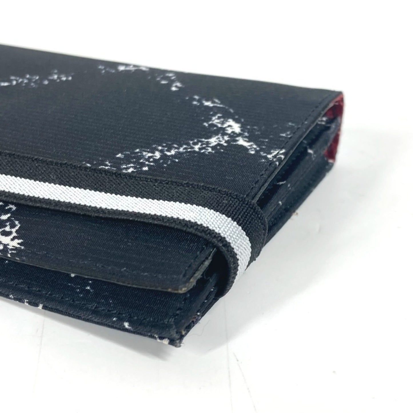 Chanel A14344 Former Travel Line Long Wallet Bi-Fold Nylon