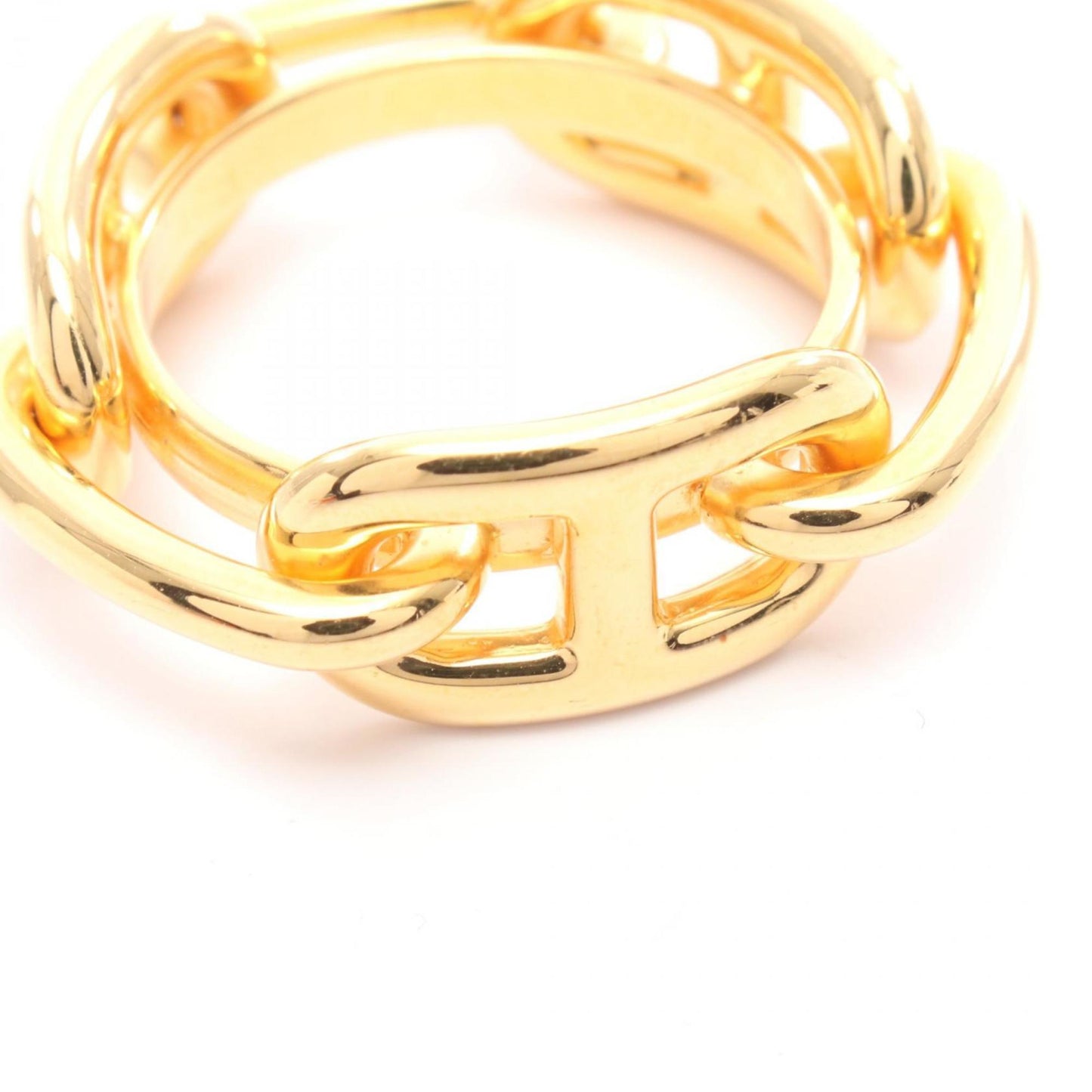Hermes Herms Chaine D'Ancre Scarf Ring