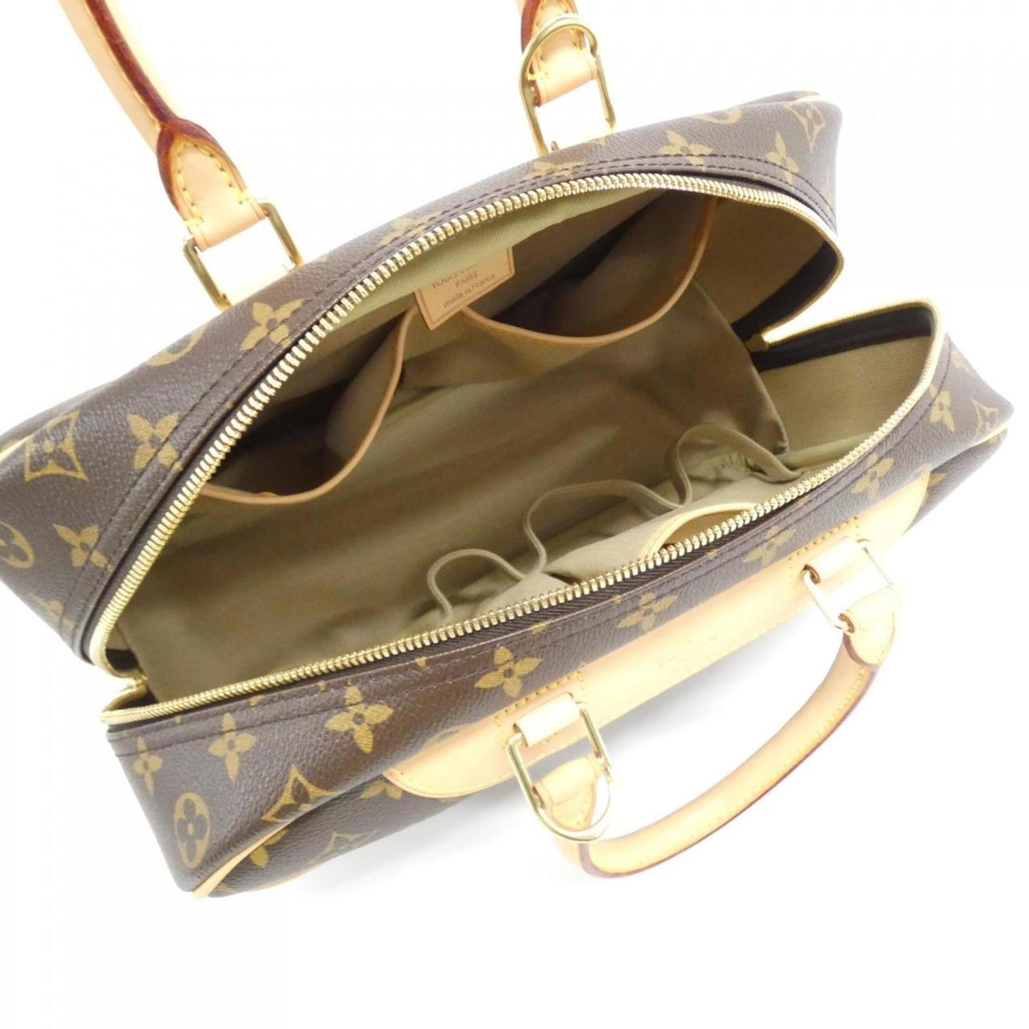 Louis Vuitton Monogram Bowling Vanity M47270 Handbag